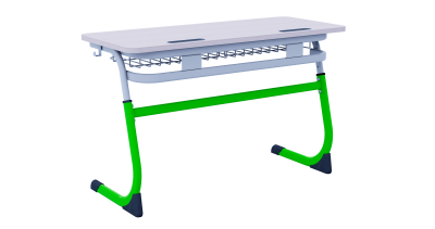 Парта SMARTY двухместная регулируемая по высоте 5-7 г.р.